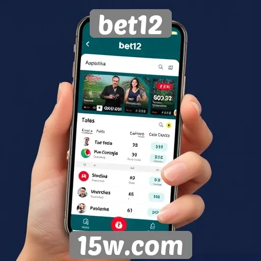 conheça as funcionalidades do aplicativo bet12