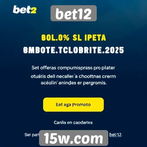 Ofertas promocionais da bet12 para novos usuários