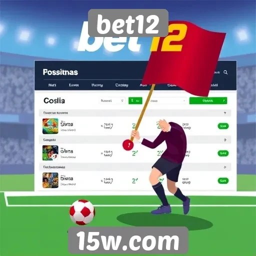 Custos associados às apostas no site bet12