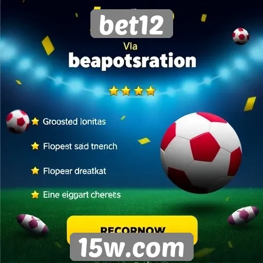 Bônus e promoções disponíveis na plataforma bet12