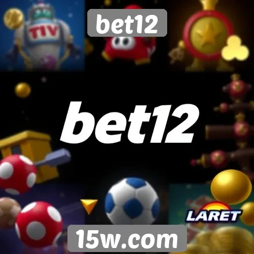 Diversidade de jogos oferecidos pela bet12