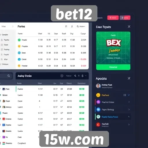 Avaliação da interface do usuário no bet12